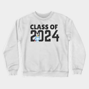 bluey senior graduation class of 2024 Crewneck Sweatshirt